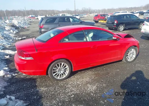 2008 Volvo C70 T5 z USA, uszkodzony, nr VIN YV1MC67298J047885